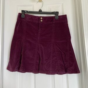 Corduroy skirt